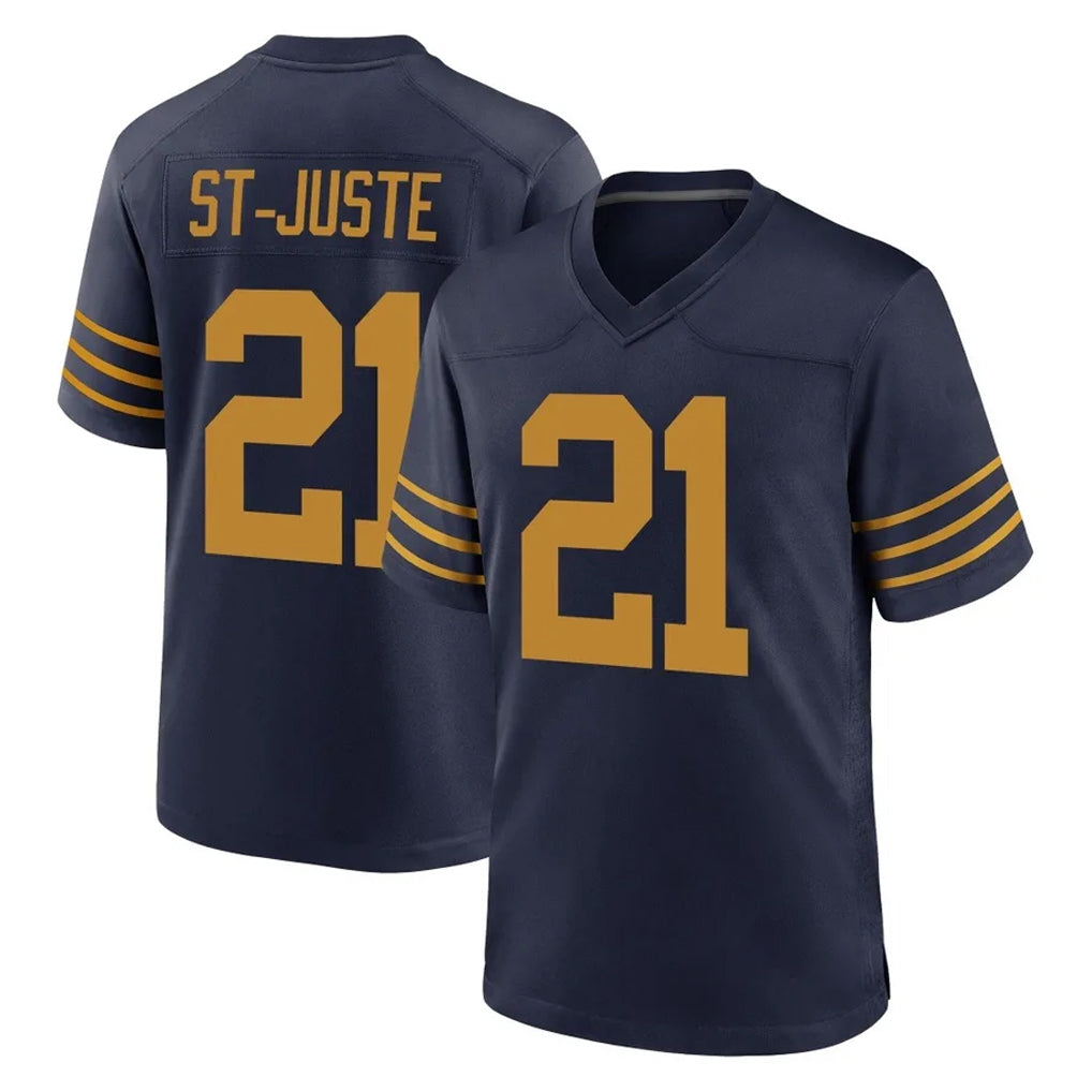 GB.Packers #21 Benjamin St-Juste Player Navy The 1923 Classic Home Game Odoa Stitched Jerseys