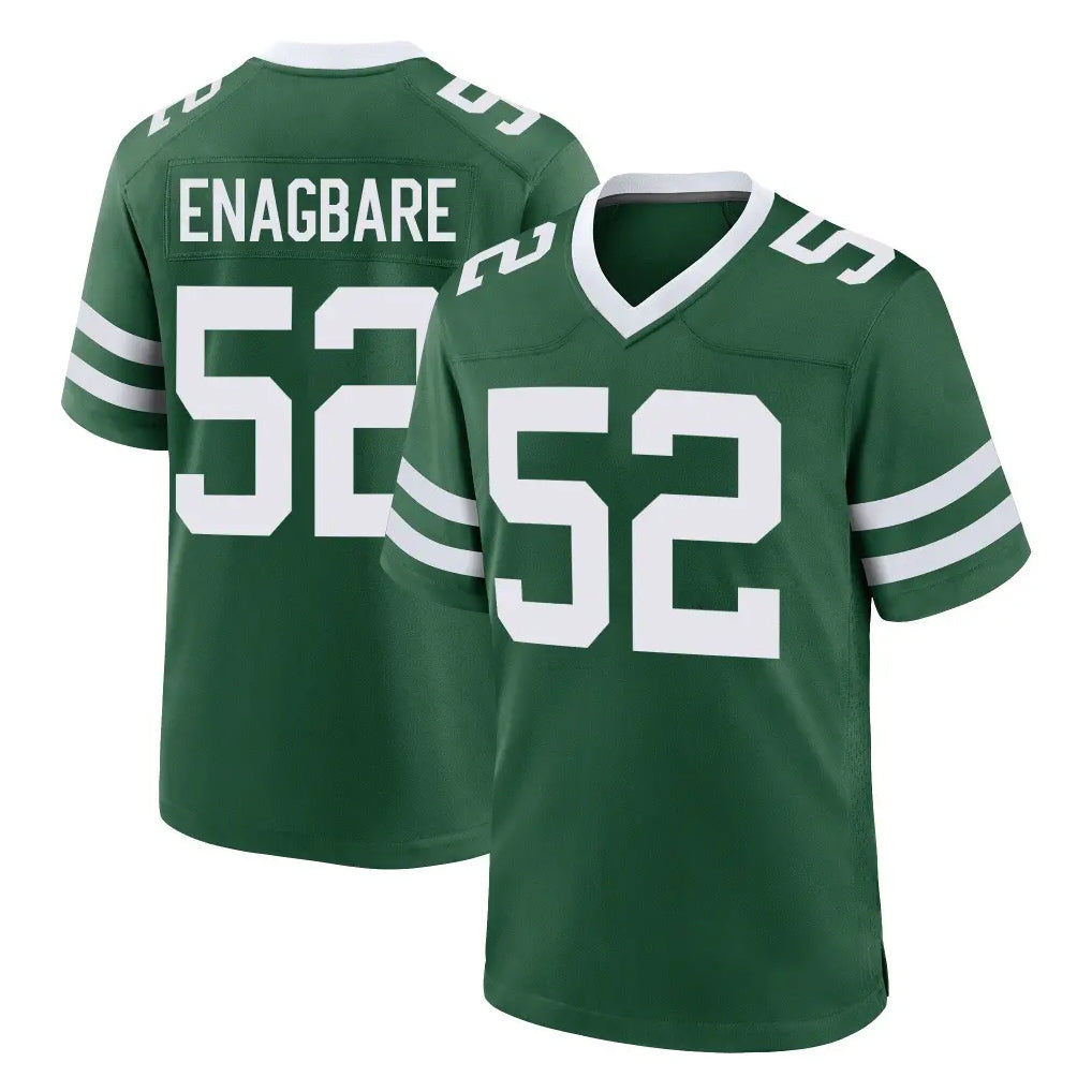 NY.Jets #52 Kingsley Enagbare Player Green Legacy Home Game Odoa Stitched Jerseys