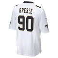 Odoa NO.Saints #90 Bryan Bresee White Game Jersey