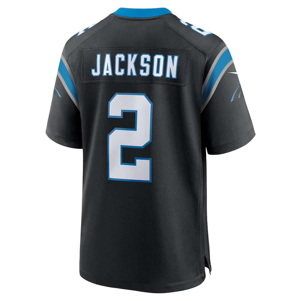 Odoa C.Panthers #2 Mike Jackson Black Game Jersey
