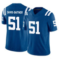 IN.Colts #51 Akeem Davis-Gaither Player Royal Limited Vapor F.U.S.E. Home Game Odoa Stitched Jerseys