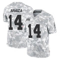 KC.Chiefs #14 Matt Araiza Player Arctic Camo Salute To Service Limited Game Odoa Stitched Jerseys