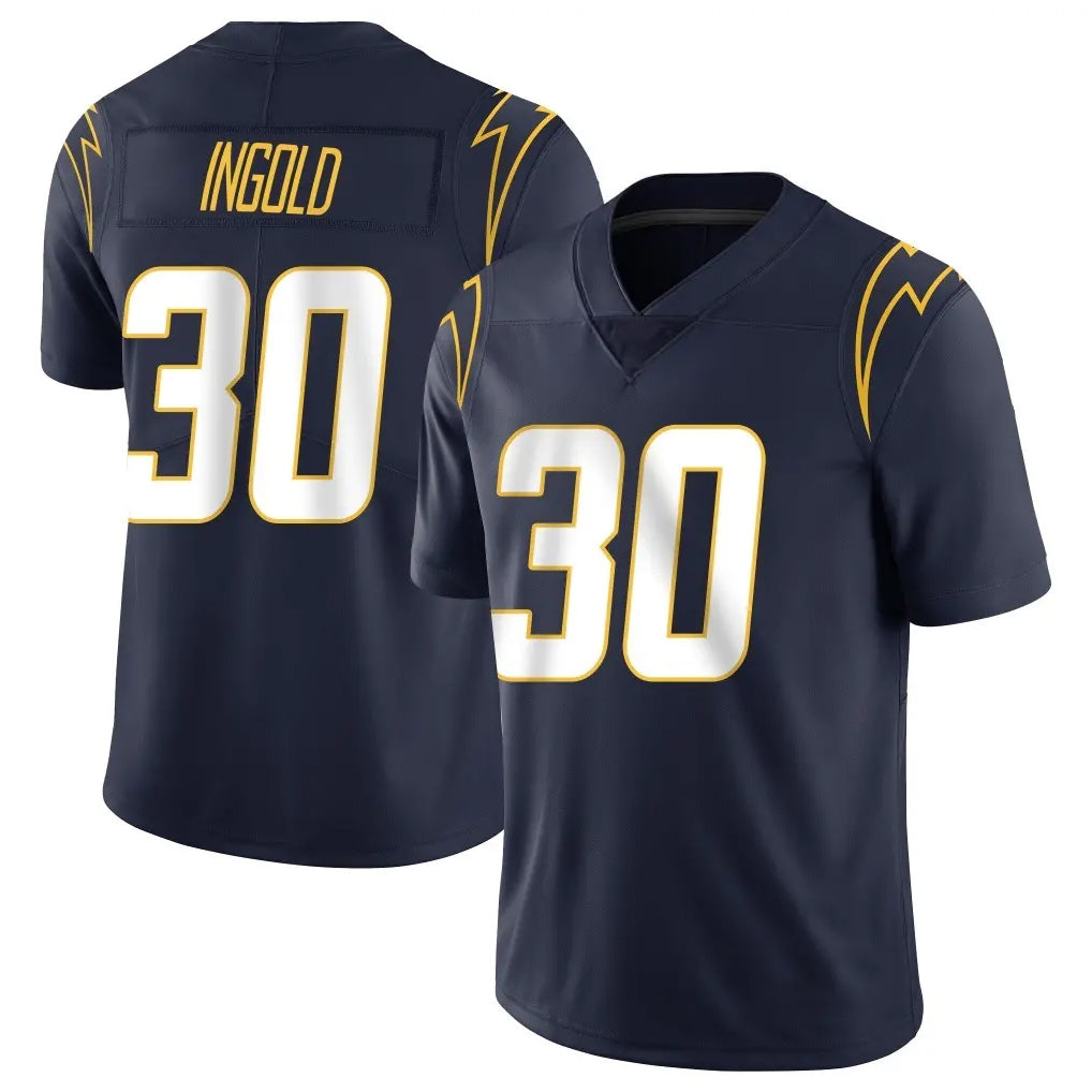 LA.Chargers #30 Alec Ingold Player Navy Limited Vapor Untouchable Home Game Odoa Stitched Jerseys