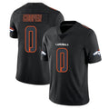 D.Broncos #0 Jonathon Cooper Player Black Impact Limited Game Odoa Stitched Jerseys