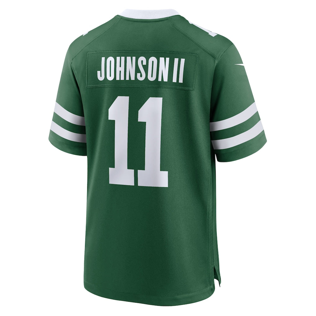 Odoa NY.Jets #11 Jermaine Johnson II Legacy Green Game Jersey