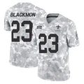 NO.Saints #23 Julian Blackmon Player Arctic Camo Salute To Service Limited Game Odoa Stitched Jerseys