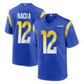 LA.Rams #12 Puka Nacua Player Royal Home Game Odoa Stitched Jerseys