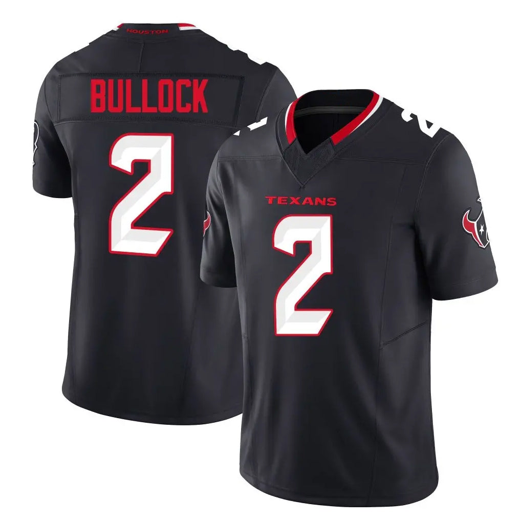 H.Texans #2 Calen Bullock Player Navy Limited Alternate Vapor F.U.S.E. Home Game Odoa Stitched Jerseys