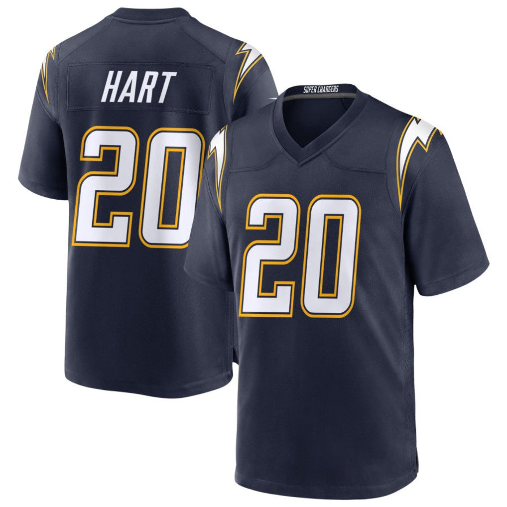 LA.Chargers #20 Cam Hart Player Navy Alternate Home Game Odoa Stitched Jerseys