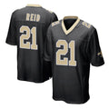 NO.Saints #21 Justin Reid Player Black Home Game Odoa Stitched Jerseys