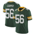 GB.Packers #56 Edgerrin Cooper Player Green Vapor Untouchable Limited Home Game Odoa Stitched Jerseys