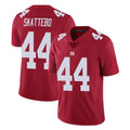 NY.Giants #44 Cam Skattebo Player Red Limited Vapor Untouchable Home Game Odoa Stitched Jerseys
