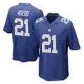 NY.Giants #21 Paulson Adebo Player Royal Home Game Odoa Stitched Jerseys
