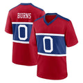 NY.Giants #0 Brian Burns Player Red Century Home Game Odoa Stitched Jerseys