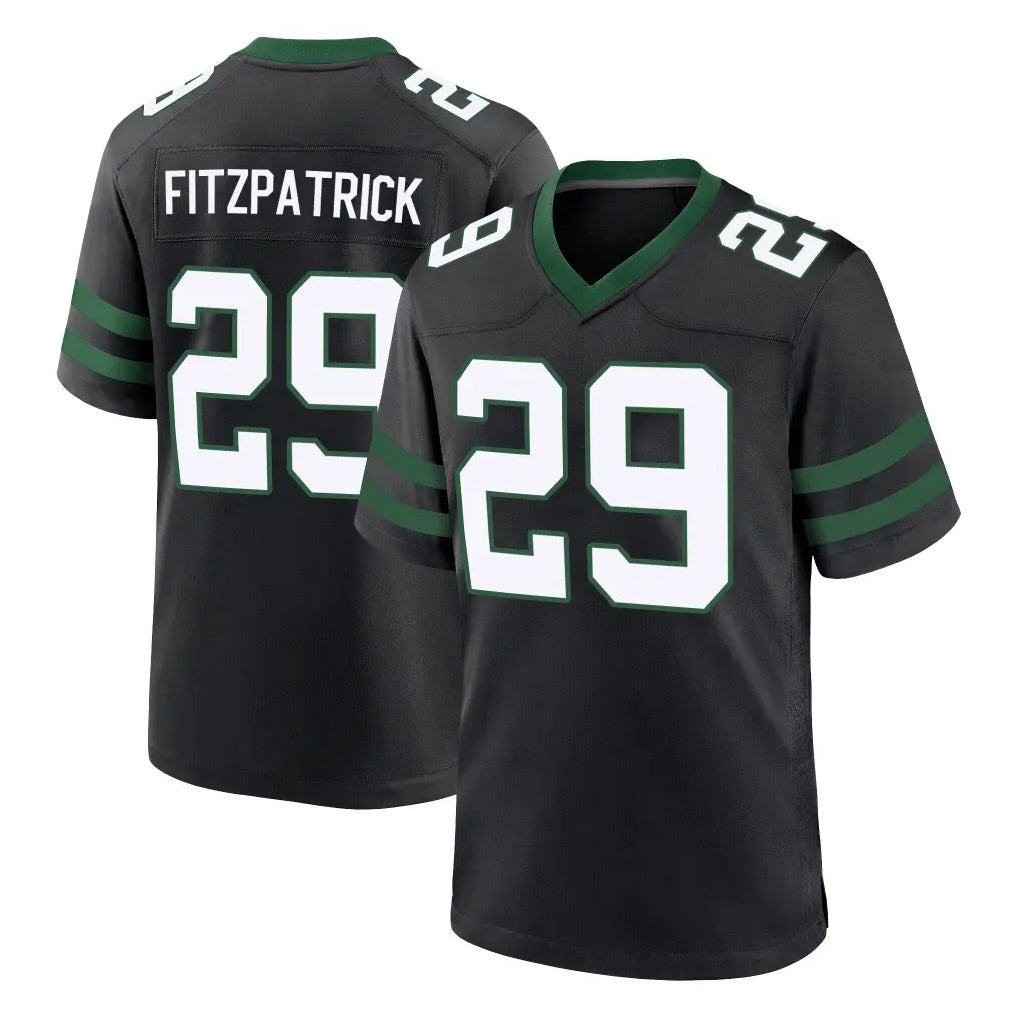 NY.Jets #29 Minkah Fitzpatrick Player Black Legacy Home Game Odoa Stitched Jerseys