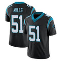 C.Panthers #51 Sam Mills Player Black Vapor Untouchable Limited Game Odoa Stitched Jerseys