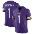 M.Vikings #1 Kyler Murray Player Purple Limited Vapor Untouchable Home Game Odoa Stitched Jerseys