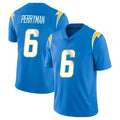 LA.Chargers #6 Denzel Perryman Player Blue Limited Vapor Untouchable Home Game Odoa Stitched Jerseys