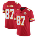 KC.Chiefs #87 Travis Kelce Player Red Limited Vapor Untouchable Home Game Odoa Stitched Jerseys
