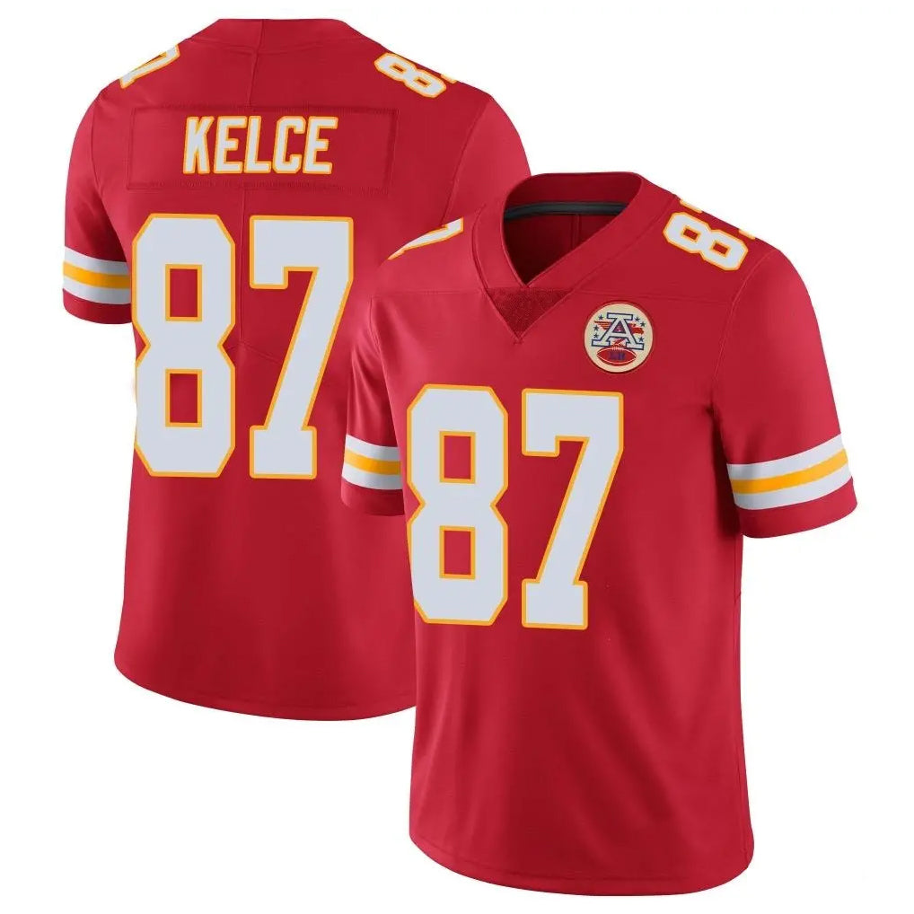 KC.Chiefs #87 Travis Kelce Player Red Limited Vapor Untouchable Home Game Odoa Stitched Jerseys