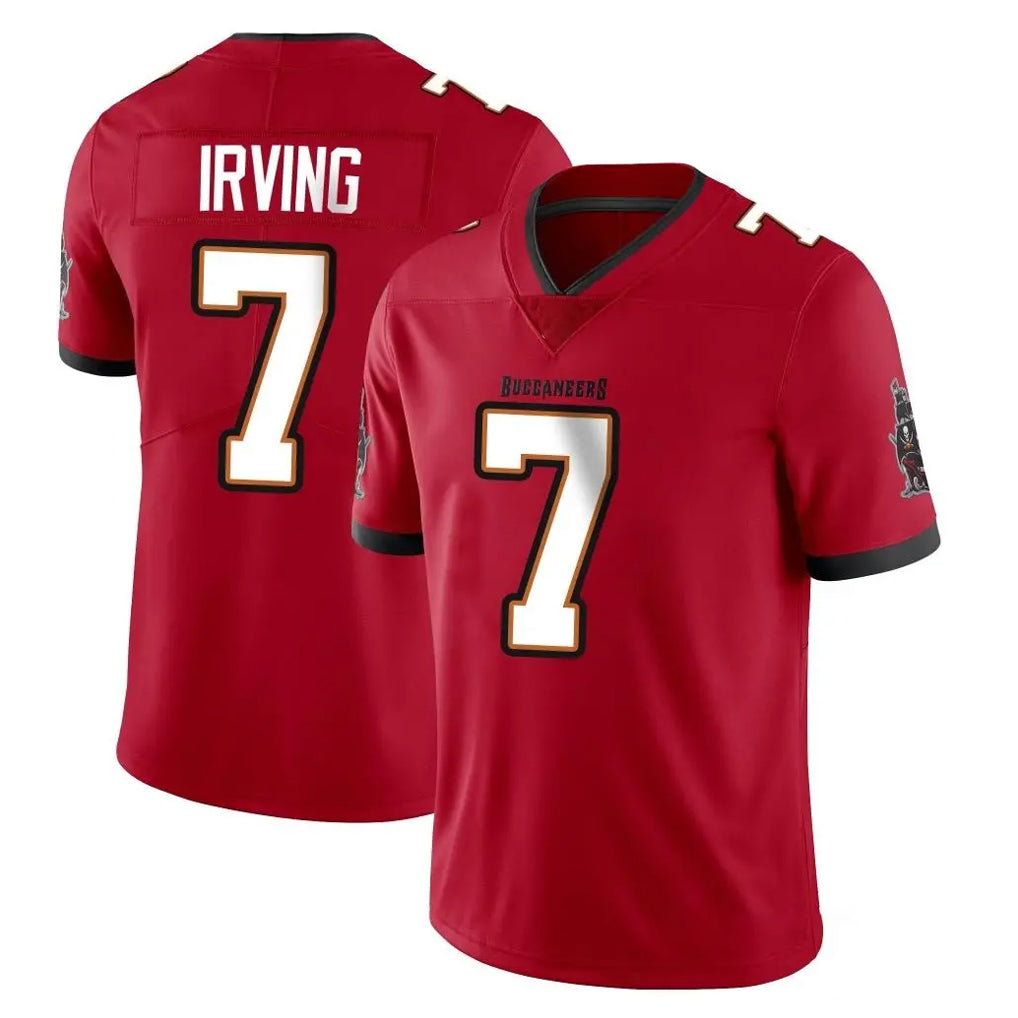 TB.Buccaneers #7 Bucky Irving Player Red Limited Vapor Home Game Odoa Stitched Jerseys