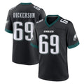 P.Eagles #69 Landon Dickerson Player Black Game Home Odoa Stitched Jerseys