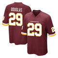 W.Commanders #29 Rasul Douglas Player Burgundy Team Color Home Game Odoa Stitched Jerseys