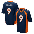 D.Broncos #9 Talanoa Hufanga Player Navy Game Odoa Stitched Jerseys