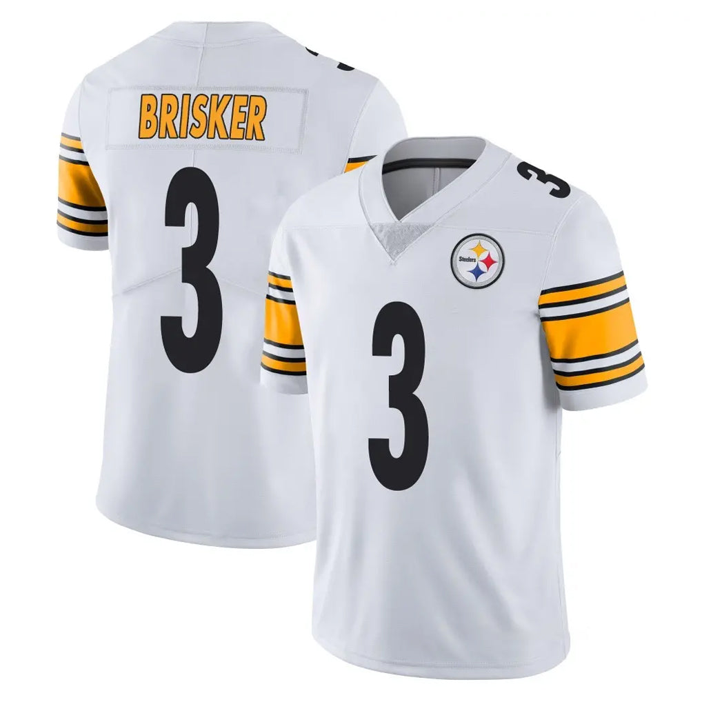 P.Steelers #3 Jaquan Brisker Player White Limited Vapor Untouchable Home Game Odoa Stitched Jerseys