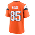 Odoa D.Broncos #85 Lucas Krull Orange Team Game Jersey