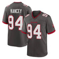 TB.Buccaneers #94 Calijah Kancey Player Pewter Alternate Home Game Odoa Stitched Jerseys