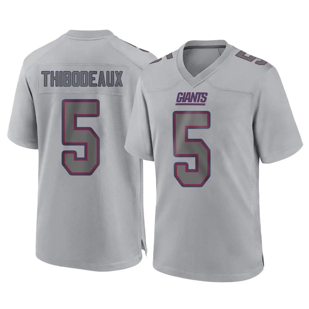 NY.Giants #5 Kayvon Thibodeaux Player Gray Atmosphere Fashion Limited Game Odoa Stitched Jerseys