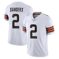 C.Browns #2 Shedeur Sanders Player White Vapor Untouchable Limited Home Game Odoa Stitched Jerseys