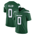 NY.Jets #0 Braelon Allen Player Green Limited Vapor Home Game Odoa Stitched Jerseys