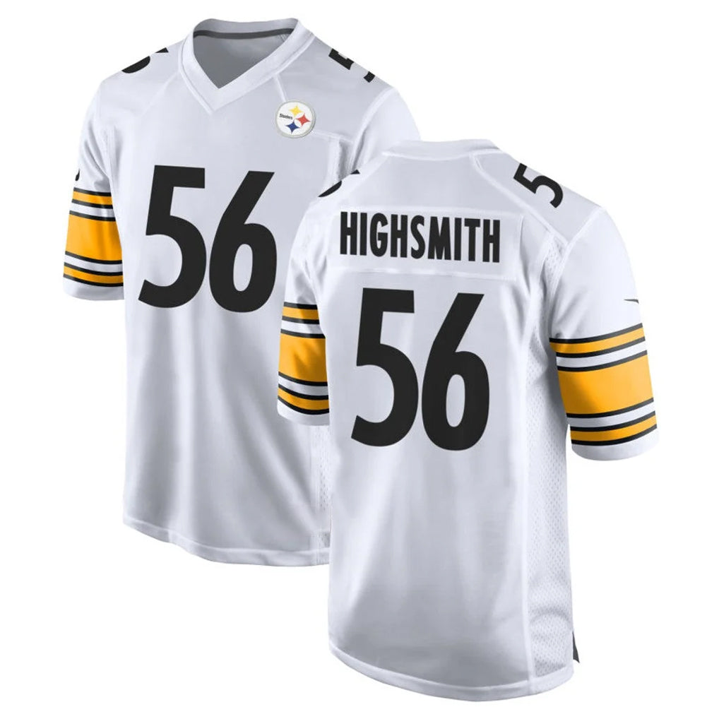 P.Steelers #56 Alex Highsmith Player White Home Game Odoa Stitched Jerseys