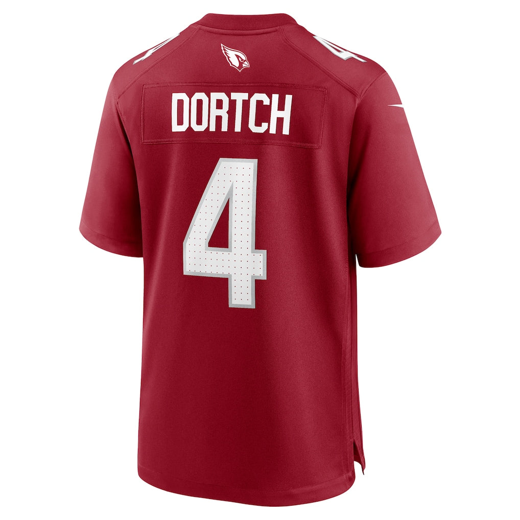 Odoa A.Cardinals #4 Greg Dortch Cardinal Team Game Jersey