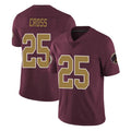 W.Commanders #25 Nick Cross Player Burgundy Alternate Vapor Untouchable Home Game Odoa Stitched Jerseys