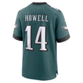 Odoa P.Eagles #14 Sam Howell Midnight Green Team Game Jersey