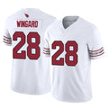 A.Cardinals #28 Andrew Wingard Player White Vapor F.U.S.E. Limited Home Game Odoa Stitched Jerseys