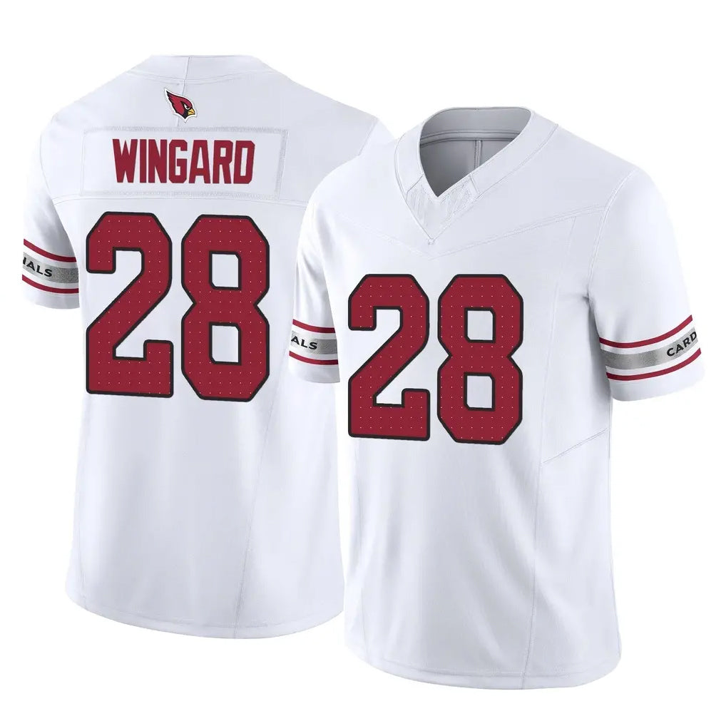 A.Cardinals #28 Andrew Wingard Player White Vapor F.U.S.E. Limited Home Game Odoa Stitched Jerseys