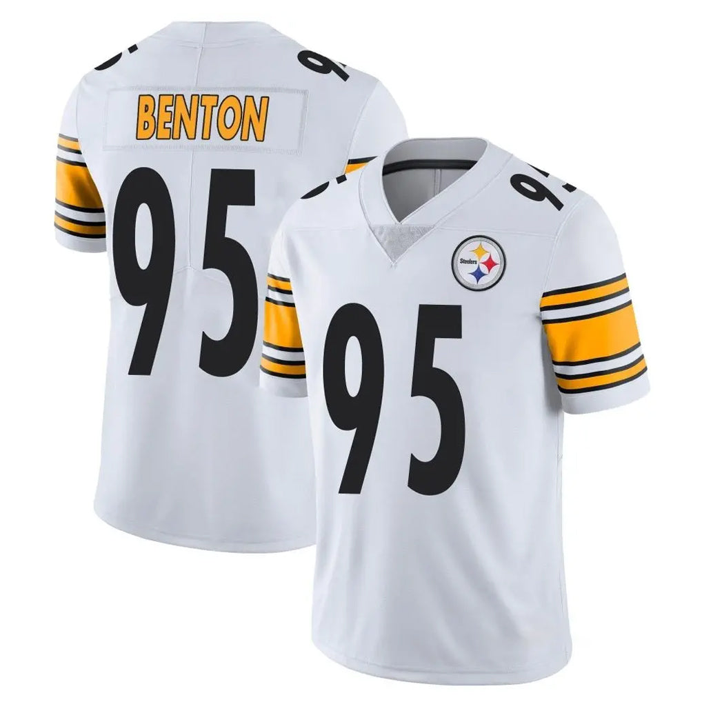 P.Steelers #95 Keeanu Benton Player White Limited Vapor Untouchable Home Game Odoa Stitched Jerseys