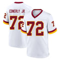 W.Commanders #72 Josh Conerly Jr. Player White Home Game Odoa Stitched Jerseys