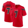 H.Texans #7 CJ Stroud Player Red Alternate Home Game Odoa Stitched Jerseys