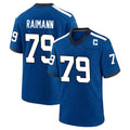 IN.Colts #79 Bernhard Raimann Player Royal Alternate Indiana Nights Home Game Odoa Stitched Jerseys