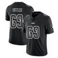 LV.Raiders #69 Adam Butler Player Black Limited Black Impact Home Game Odoa Stitched Jerseys