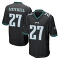 P.Eagles #27 Quinyon Mitchell Player Black Home Game Odoa Stitched Jerseys