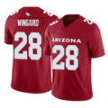 A.Cardinals #28 Andrew Wingard Player Cardinal Vapor F.U.S.E. Limited Home Game Odoa Stitched Jerseys
