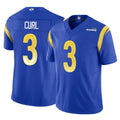 LA.Rams #3 Kam Curl Player Royal Limited Vapor F.U.S.E. Home Game Odoa Stitched Jerseys