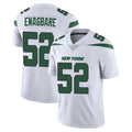 NY.Jets #52 Kingsley Enagbare Player White Spotlight Limited Vapor Home Game Odoa Stitched Jerseys