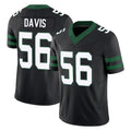 NY.Jets #56 Demario Davis Player Black Limited Legacy Vapor F.U.S.E. Home Game Odoa Stitched Jerseys